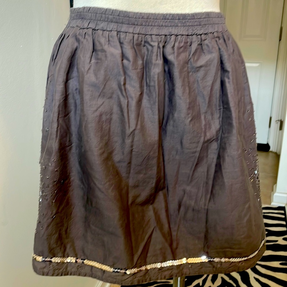Gap Dark Grey Mini skirt with sequins size S 💃🏻